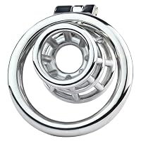 Flat Chastity Cage Inverted Male Small Metall Mit Metallröhre Peniskäfig Edelstahl Klein Cock Cage Keuschheitskäfig Herren Extrem Sex Spielzeug Für Paare p (50mm/1.97in) – Ansicht 2