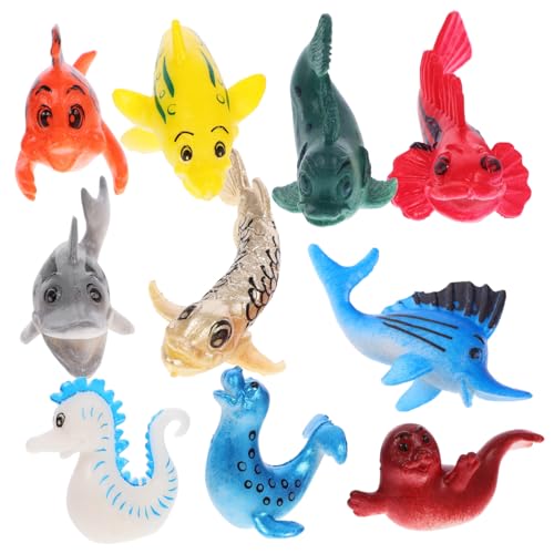 Alipis 10piezas Modelos De Animales Marinos y Oceánicos PVC Juguete Educativo Aprender Vida Marina Alipis 10piezas Modelos De Animales Marinos y Oceánicos PVC Juguete Educativo Aprender Vida Marina