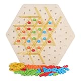 ☪Développe des compétences indispensables : faites évoluer la coordination œil-main, améliorez la pensée imaginative et favorisez la culture de compétences importantes telles que l'expression créative, tout en jouant de manière stratégique avec le jeu de société Rubber Band Triangle.