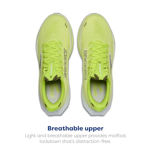 Brooks Brooks Men’s Hyperion 3 Neutral Running Shoe - Sunny Lime/Olive/White - 8 Medium