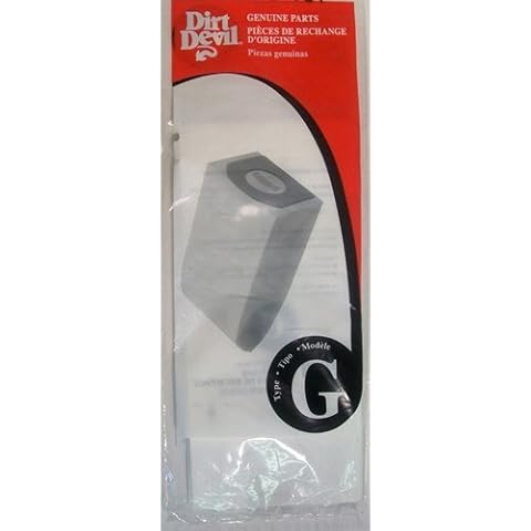 Dirt Devil Type G Handheld Vacuum Bags - 9 Pack Cover