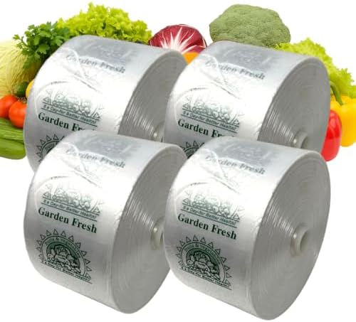 ASSUREPAK Narrow Profile Produce Roll Bags with Extended plastic ...