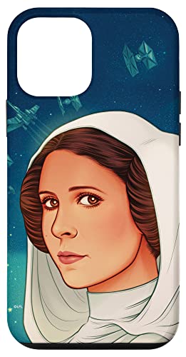 Coque iPhone 12 mini Star Wars anti-rayure Princesse Leia évite les fissures