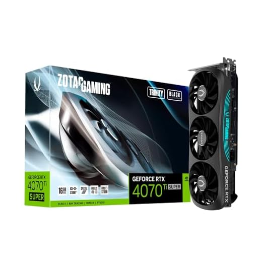 Zotac GEFORCE RTX 4070 Ti SUPER Trinity Black Edition 16GB