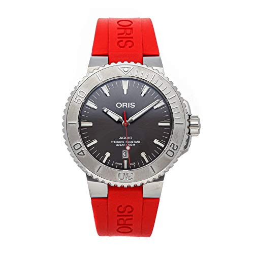 Oris Aquis Mechanical (Automatic) Grey Dial Mens Watch 01 733 7730 4153-07 4 24 66Eb (Certified Pre-Owned) #TOP14