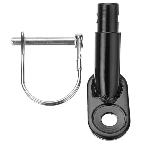 Kardne Fahrradanhänger Kupplung, Universal Edelstahl Fahrrad Anhängerkupplung, Kupplung Anhänger Adapter Hundeanhänger für Fahrrad, Kinderwagen und E-Bikes, Bike Trailer Hitch Coupler (Typ A)