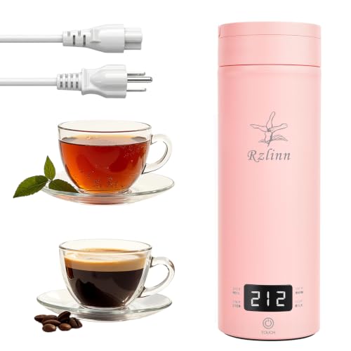 Image of Portable Electric Kettle For Travel, 120V, 450ml, 4 Temperature Control