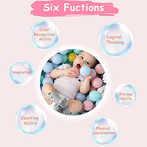 image for Hovenlay Ball Pit Balls Phthalate Free BPA Free Crush Proof Plastic - 