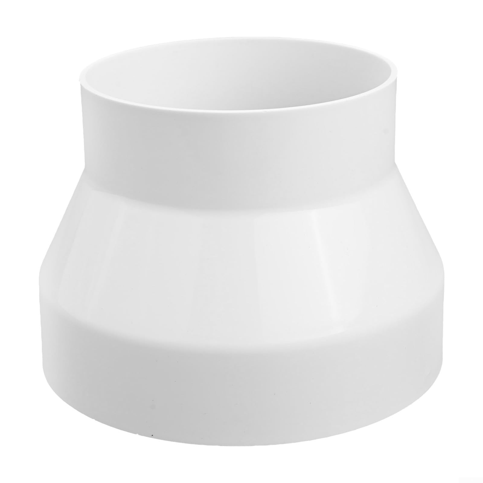 Vent Pipe Reducer Adaptor for Duct Fan Systems Supporting Hot Cold Air Transfer in Tumble Dryer Cooker Hood and Ventilation Setups (250-200) — view 7