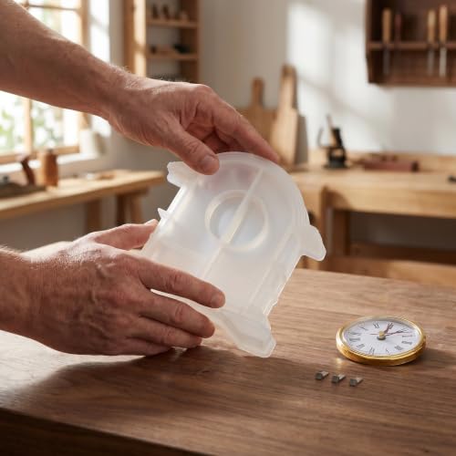 Molde para relojes de números romanos que soluciona tus proyectos de resina 5