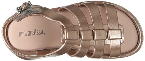 Mini Melissa Baby-Girl's Mini Flox Shine Ballet Flat, Rose Gold, 5 M Us Toddler #TOP4
