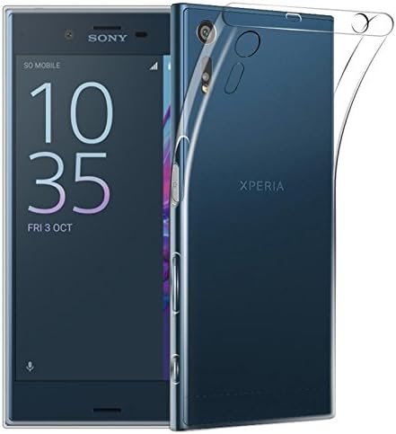 Case Creation? Silicone Back Case Cover for Sony Xperia XZ (Transparent)