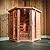 Sunray Bristol Bay 4 Person Infrared Corner Cedar Sauna