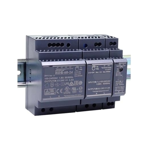 Alimentation régulée HDR-15-15 évitant les coupures de tension des capteurs