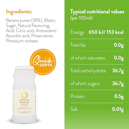 Shop SIMPLY Banana Smoothie 1 Litre Shop SIMPLY Banana Smoothie 1 Litre – Simply