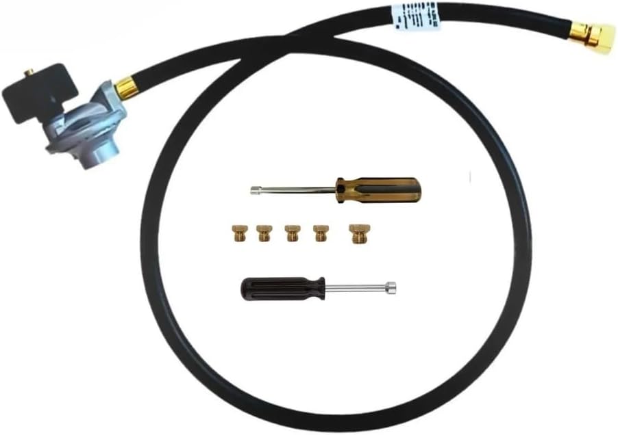 FIREJACK Propane (LP) Conversion Kit for Weber Summit E-420/S-420 Converts from Natural Gas (NG) to Propane Complete Kit Orifices Come Drilled to Match Exact Factory Specifications