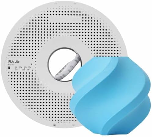 Filamento Bambu Lab para Impressora 3D PLA LITE - Cyan - Com carr...