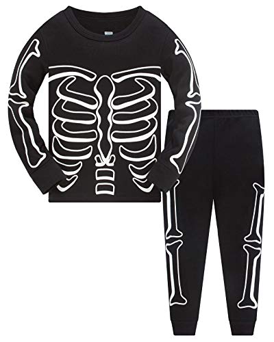TEDD Jungen Schlafanzug Halloween Langarm Zweiteilig Pyjama...