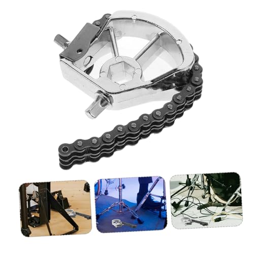 Pedal doble de cadena para bombo SUPVOX miniatura 7