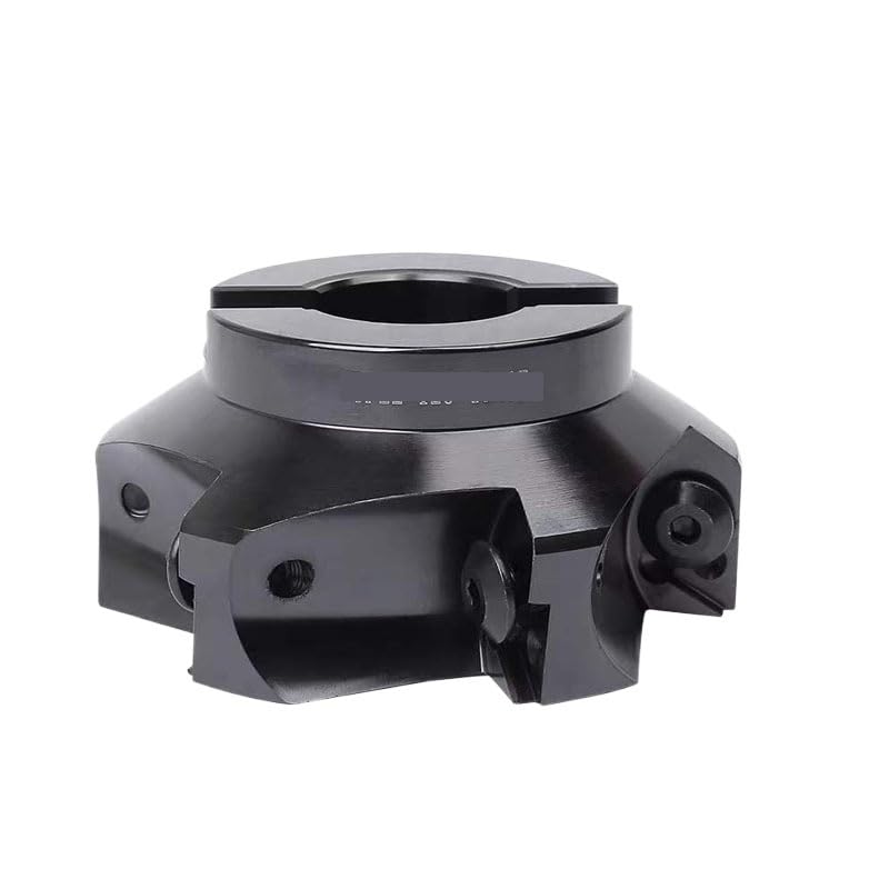 Milling machines, Right Angle Square Shoulder Indexable Face Milling Cutter Shell Mill For Carbide Inserts(22-100-32-5T)