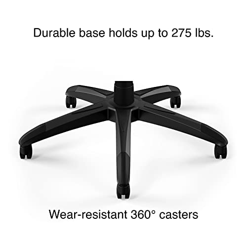 Image of Staples Emerge Vortex Gaming Chair, Ergonomic, Swivel, Black, 2-Pack | Adjustable-height ergonomic seating for gaming and home office use.