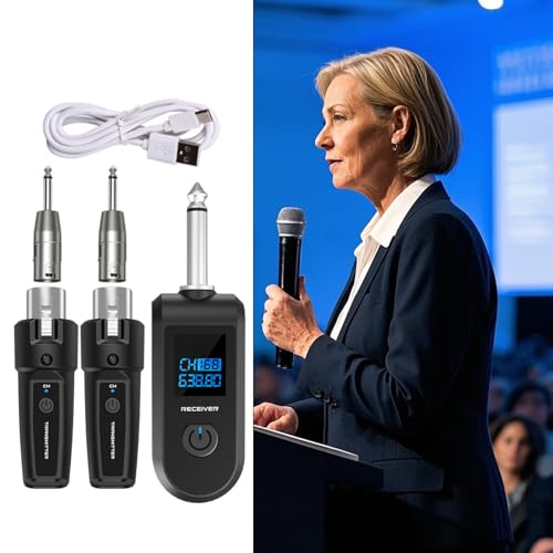Adaptateur sans fil pour microphone dynamique et instruments à 10 canaux - 3