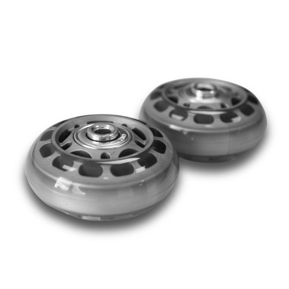 Kit de conversion de roulettes pour tous les modèles de valises/chariots Peli Air (par exemple Peli Air 1535) : jeu de roulettes avec d'excellentes propriétés de roulement comme mise à niveau pour la