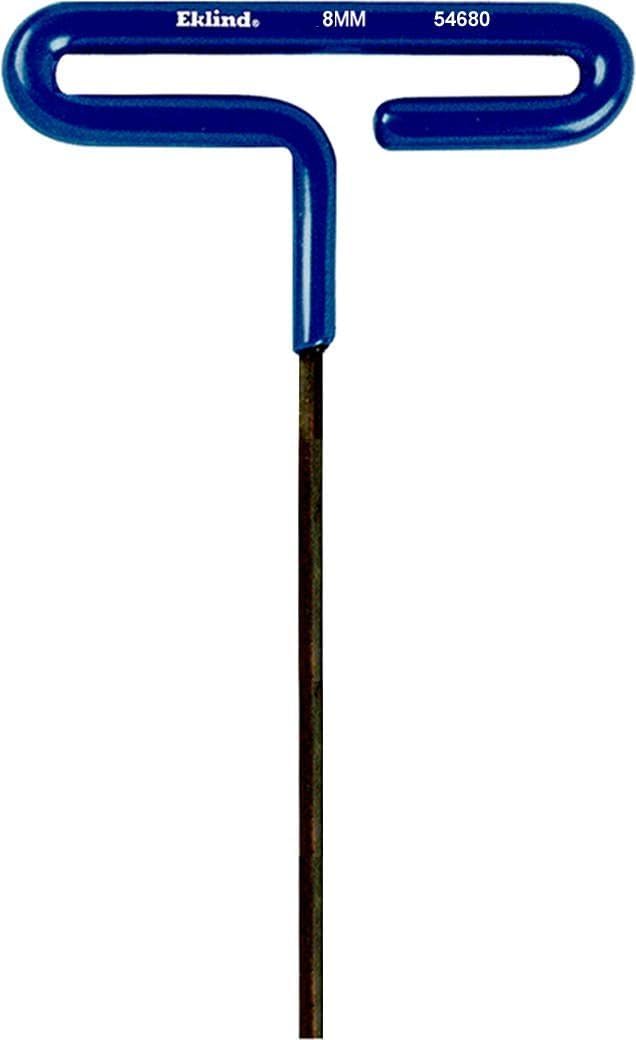 EKLIND 54680 8 MM Cushion Grip Hex T-Handle T-Key allen wrench
