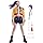 Rumi Costume Kids Girls Pop Singer Demon Hunters Costume with Premium Rumi Wig and All Accessories Toddler Halloween Costumes KF052L