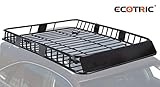 64' Universal Black Roof Rack Cargo Carrier Car Top Luggage Holder with Extension Carrier Basket SUV Storage for Travel