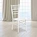 Flash Furniture Hercules Series Chiavari Chair for Formal Events and Banquets, Commercial/Residential All-Occasion Event Chair, White