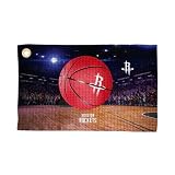 Northwest NBA Houston Rockets Golf Towel – Official Licensed Microfiber Waffle Fabric, Absorbent 16x25 in Club Cleaning Accessory, Landscape Design