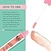 KimChiChic Beauty Gloss Over Gloss, Shimmery Micro-Sparkle Lip Gloss To Wear Alone Or Over Lipstick, Fragrance-Free Luscious Lip Balm, Mauve With Red Undertones, 04 Nectar, 0.35ml