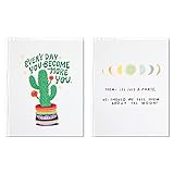 Hallmark Good Mail Pack of 2 Pride Cards, Encouragement Cards, Friendship Cards (Keep Glowing)