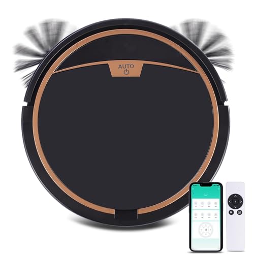 La mejor comparación de Aspiradora Robot Koblenz disponible en línea. 42 KOZFULE Robot Aspiradora 4 en 1, Aspiradora Robot y Trapeador con 6 Modos de Limpieza, Barredora Robot Ultradelgado con Control Remoto, para Limpiar Cabello,Pelo de Mascotas(Nergo)