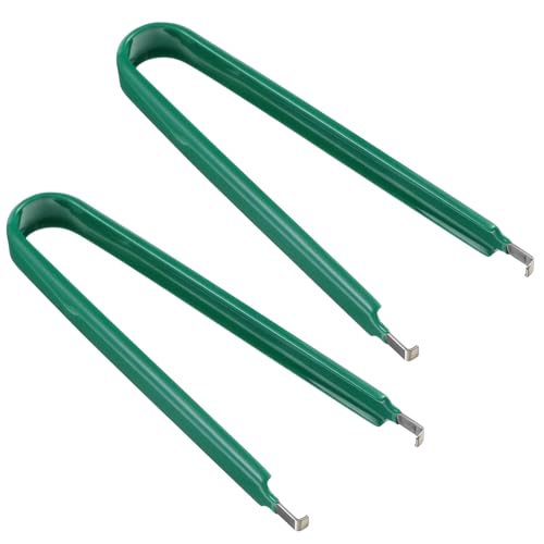 2Pcs U-Shape ROM Extractor, PLCC PCB IC Chip Puller Extractor Removal Tool Clip Pliers, Motherboard Circuit Board Component Puller Tool, Clip Pliers for Disassembly of Electronic Component Jewelry