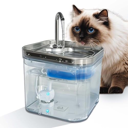 Fuente para Gatos Acero Inoxidable 2.6L