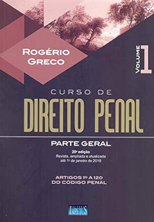 Curso De Direito Penal Parte Geral Volume 1 Amazon Br