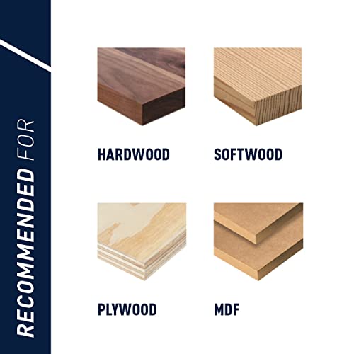 Norske Tools Thin Kerf Ultra Fast Crosscutting Saw Blade With Maximum Battery Efficiency Ncsbt008 6-1/2" X 40T With 5/8" Bore With Dko For Hardwood, Softwood, Plywood And Mdf #TOP2