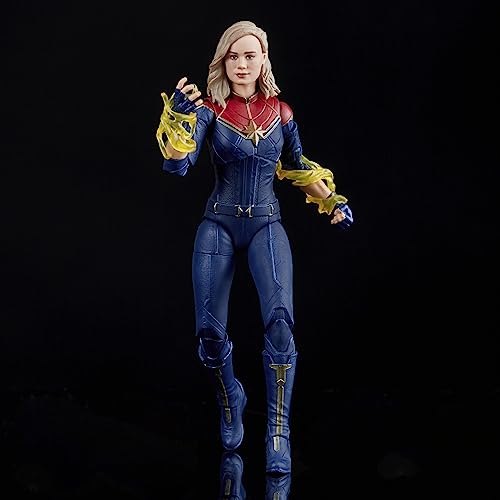 Marvel Legends Series Captain Marvel, The Marvels 6-Inch Collectible Action Figures, Toys for Ages 4 and Up - image 5