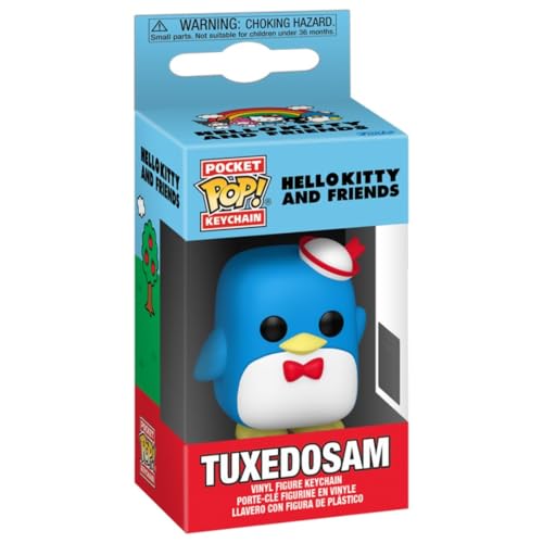 Funko Pop! Keychain: Sanrio - Tuxedosam - Figura de Vinilo Coleccionable - Idea de Regalo - Mercancía Oficial - Juguetes para niños y Adultos - Figura Modelo para coleccionistas y exhibición