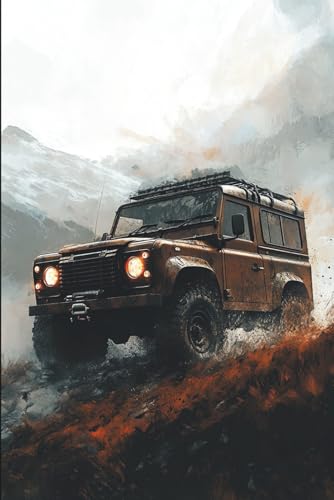 Notizbuch 80 Seiten kariert – Offroad-Abenteuer in den Bergen mit Geländewagen: Für Outdoor-Fans.Abenteuerbuch für Allrad-Enthusiasten.: Kariertes ... Für Allrad-Liebhaber und Entdecker.