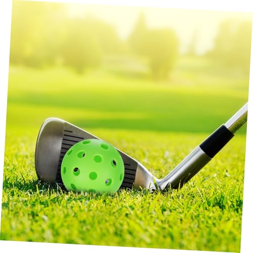 Balones de práctica huecos BESPORTBLE de 40 agujeros para béisbol y golf, pack de 12 unidades 6