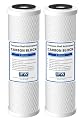 IPW Industries Inc. | 2-Pack WHKF-DB2 and DB1 Carbon Block Filter Cartridges for Undersink Water Filter/Whole House Water Filter and Home Improvement