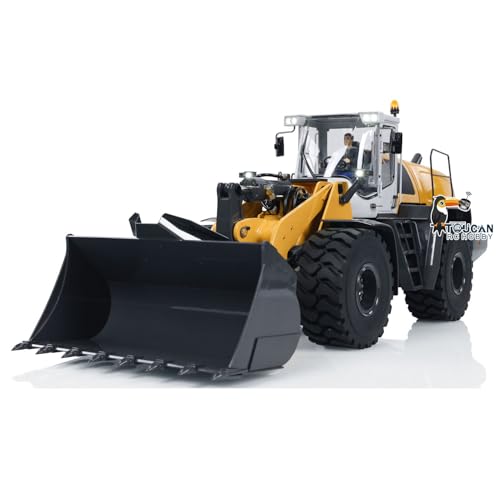 TOUCAN RC HOBBY US in Stock 1/14 Metal RC Hydraulic Loader XDRC 580 RTR Engineering Vehicles Smoke Lights