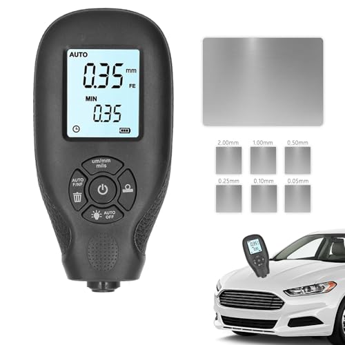 Testeur D'Épaisseur 0-2000UM LCD