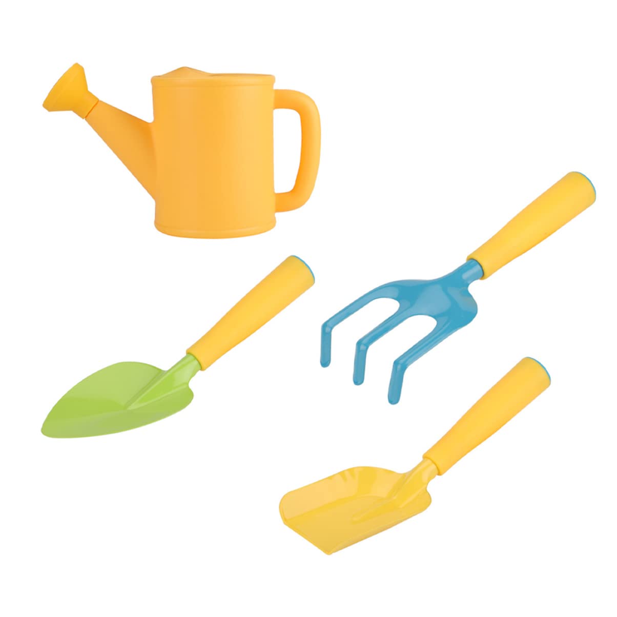 SUPVOX Gardening Tools for Boys and Girls 4pcs Mini Garden Shovel Set for Garden Beach Courtyard Park