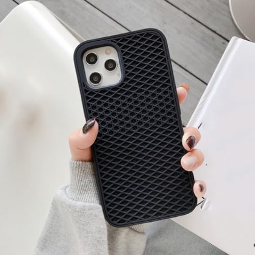 Coque silicone souple iPhone 15 Pro Max antichoc et anti-rayures noir mat