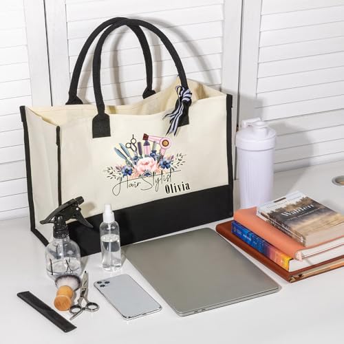 Bolso tote personalizado para estilistas de cabello miniatura 3