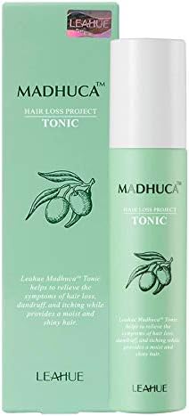 LEAHUE Madhuca Tonic | Anti Hair Loss Tonic, Alopecia Prevention, Scalp care, Gloss, Hydration, Shine | Clinically Tested, All Hair Types